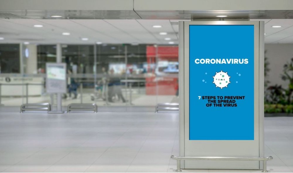 Digital signage en la prevención del coronavirus