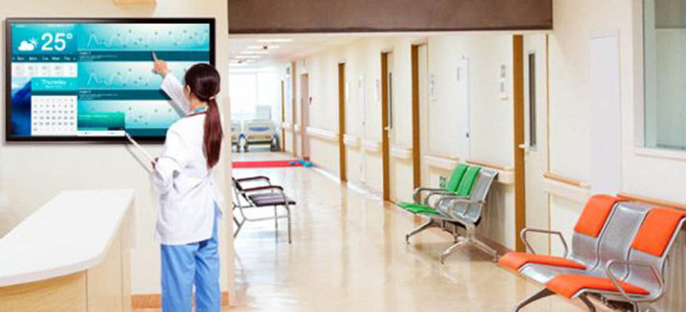 señalización digital / cartelería digital para Hospitales o Clínicas
