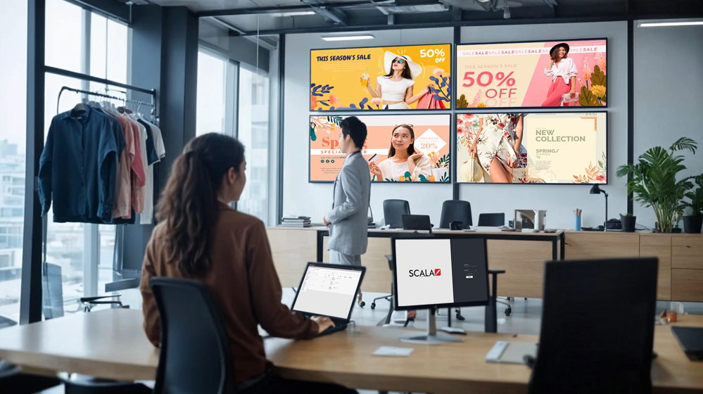 ¿Es complicado gestionar la cartelería digital?