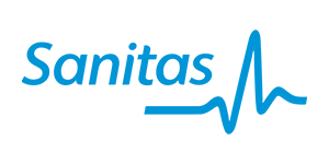 Logo de Sanitas, cliente de Recubik